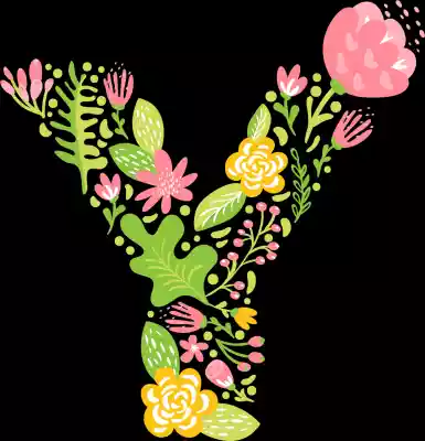 vectores plantilas ALFABETO,FLOR,